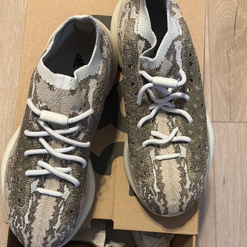 Yeezy 380  Boost Adidas Tan and Cream Sneakers for Everyday Comfort